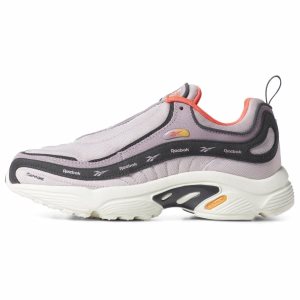 Reebok Daytona DMX Turnschuhe Damen - Grau/Rot/Gold - DE 758-NLW